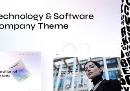 Deon Nulled Technology and Software Company Theme Free Download