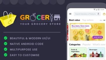 Grocery Store Template Nulled