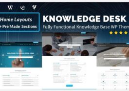 Knowledgedesk Knowledge Base WordPress Theme Nulled