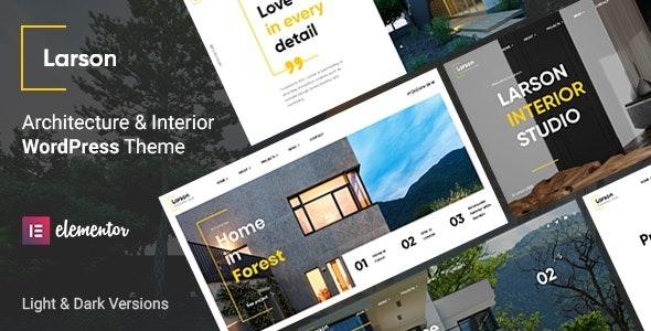 Larson Architecture WordPress Theme Nulled Free Download