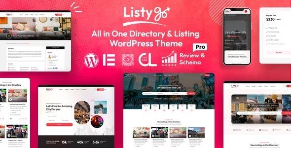 Listygo Nulled Directory & Listing WordPress Theme Free Download