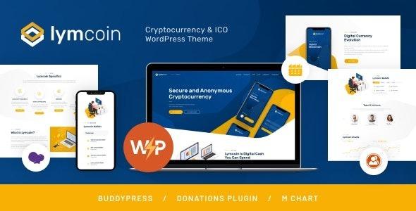 Lymcoin Cryptocurrency & ICO WordPress Theme Nulled Free Download