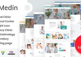 Medin Medical Center WordPress Theme Nulled Free Download