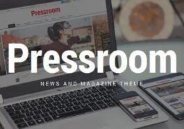 Pressroom News and Magazine WordPress Theme Nulled Free Download