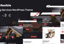 Roofsie Roofing Services WordPress Theme Nulled