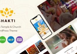 Shakti Krishna Temple & Church WordPress Theme Nulled