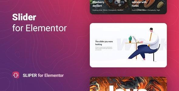 Sliper Full-screen Slider for Elementor Nulled Free Download