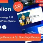 Solion Theme Technology & IT Solutions WordPress Website Nulled Free Download