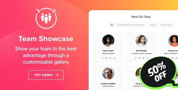 Team Showcase WordPress Plugin Nulled