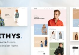 Tethys Fashion and Minimalism Theme Nulled Free Download