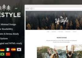 The Lifestyle Vintage & Simple WordPress Blog Theme Nulled