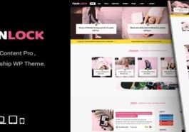 TianLock WP Restrict Content Pro Membership WordPress Theme Nulled