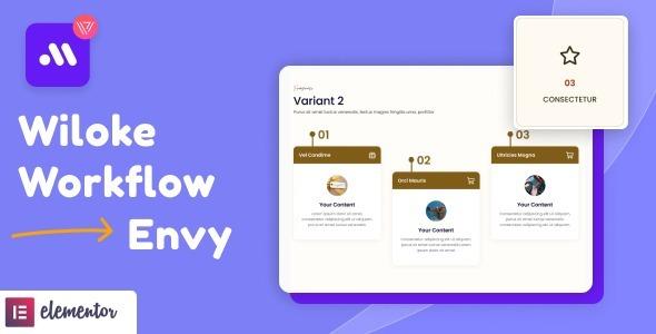 Wiloke Workflow Envy Widget for Elementor Nulled