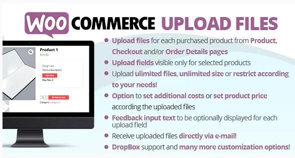 WooCommerce File Uploader Nulled