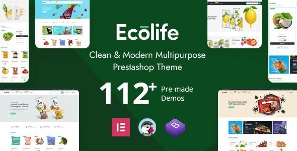 free download Ecolife Elementor - Multipurpose Prestashop 1.7 Theme nulled