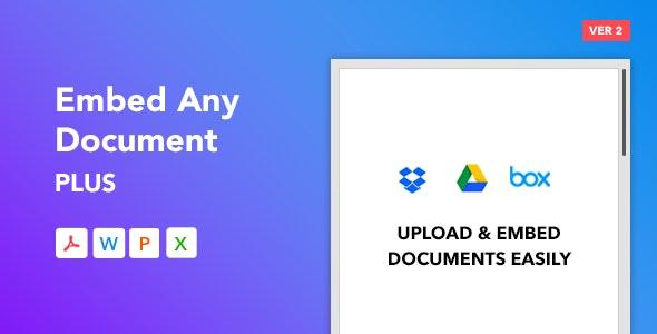 free download Embed Any Document Plus nulled