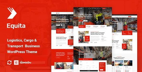 free download Equita - Logistics Cargo WordPress Theme nulled