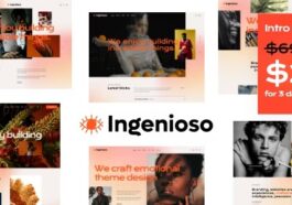 free download Ingenioso - Creative WordPress Theme nulled