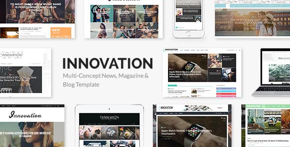 free download Innovation Multi-Concept News, Magazine & Blog Theme nulled