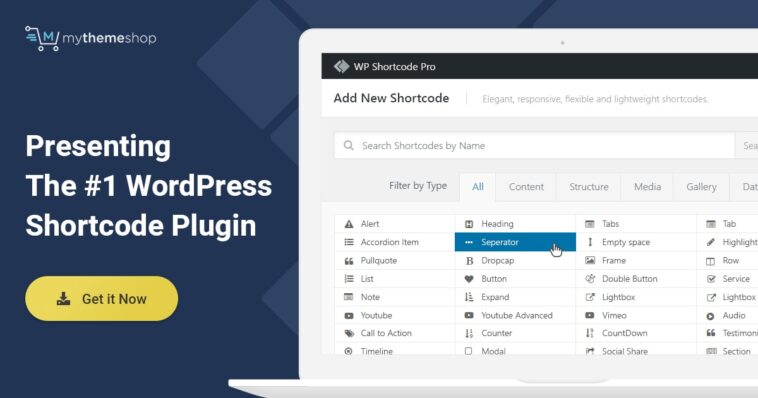 free download MyThemeShop WP Shortcode Pro nulled