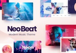 free download NeoBeat - Music WordPress Theme nulled