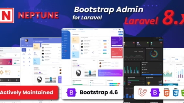 free download Neptune Laravel Admin UI Template nulled