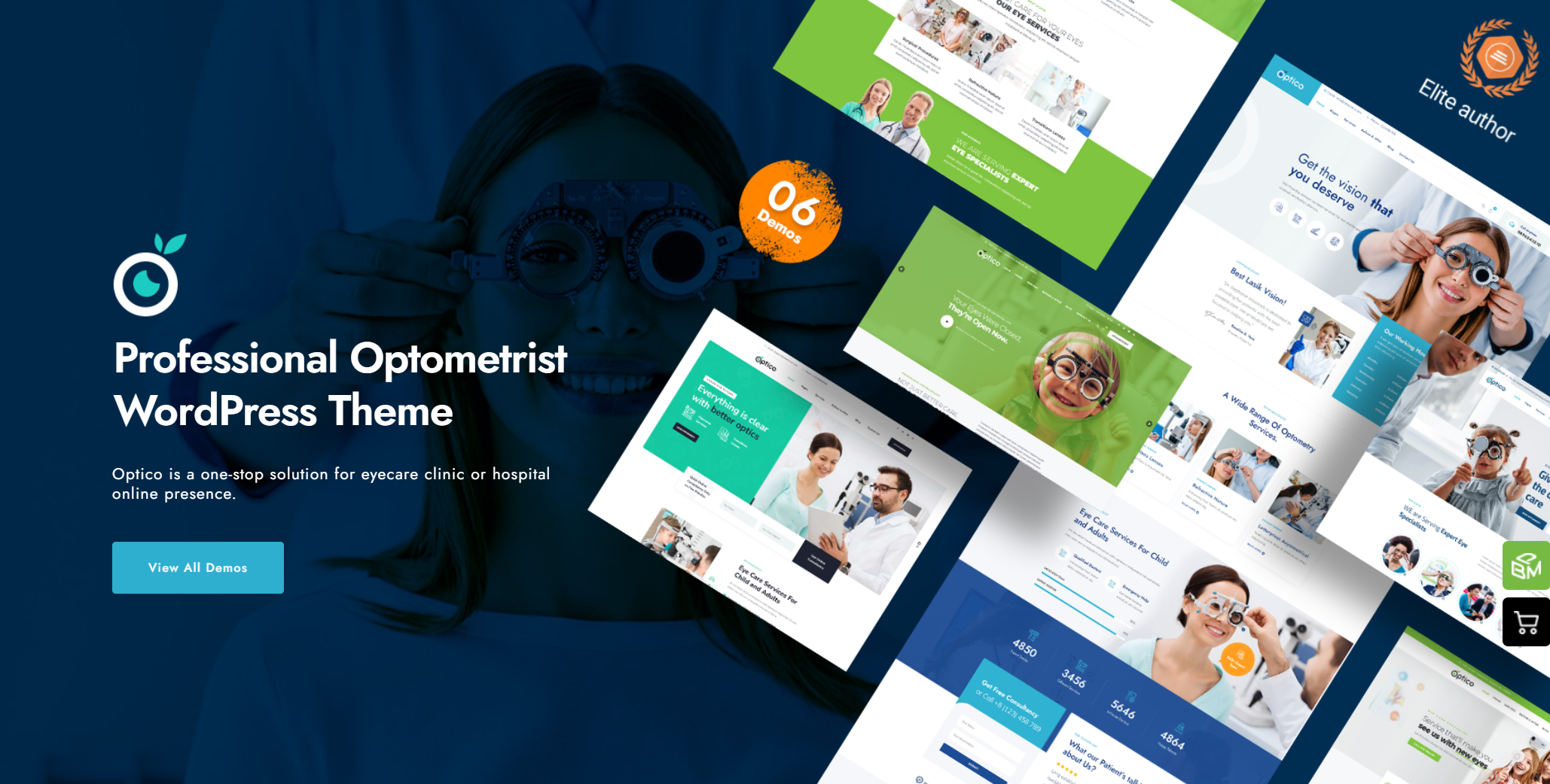 free download Optico Optometrist & Eye Care WordPress Theme nulled