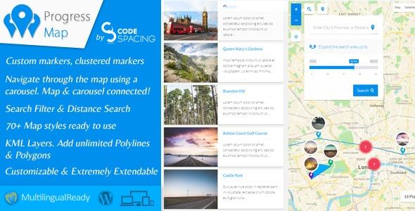 free download Progress Map WordPress Plugin nulled