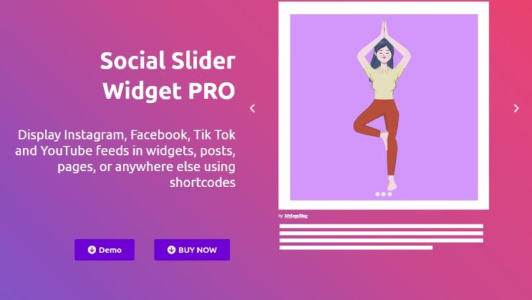 free download Social Slider Widget PRO nulled