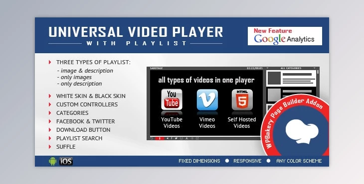 free download Universal Video Player - Addon for WPBakery Page Builder nulled