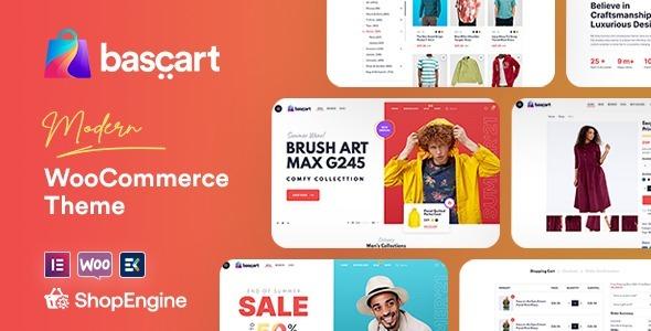 Bascart Nulled Modern WooCommerce WordPress Theme Free Download