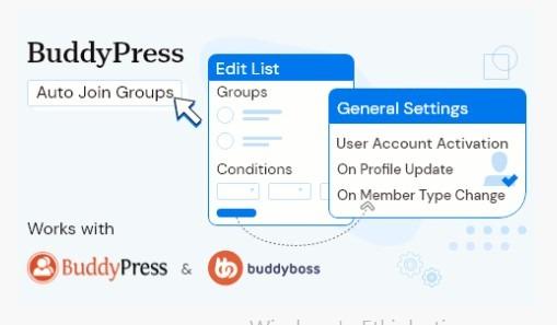 BuddyPress Auto Join Groups Nulled Free Download