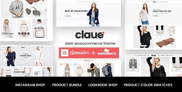 Claue Clean, Minimal WooCommerce Theme Nulled Free Download