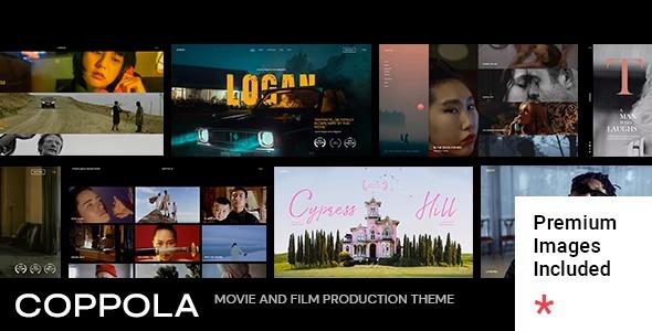 Coppola Nulled Movie and Film Production Theme Free Download