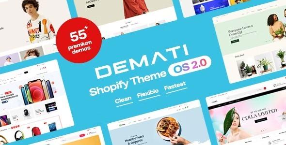 Demati Nulled Multipurpose Shopify Theme OS 2.0 Free Download