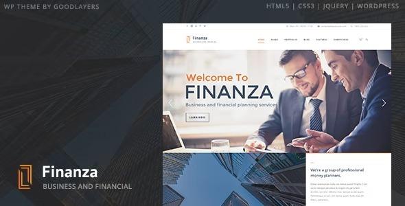 Finanza Nulled Business & Financial WordPress Free Download