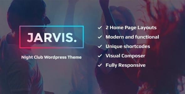 Jarvis Nulled Night Club, Concert, Festival WordPress Theme Free Download