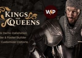 Kings & Queens WordPress Theme Nulled Free Download 