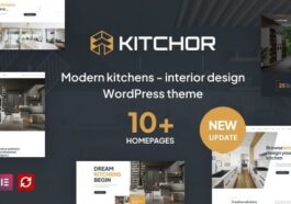 Kitchor Interior Design WordPress Theme Nulled Free Download 