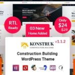 Konstruk Construction WordPress Theme Nulled Free Download