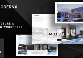 Modernx Nulled Architecture & Interior WordPress Theme Free Download