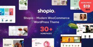 Shopio WordPress Theme Nulled Free Download