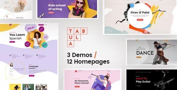 Tabula Art, Music & Language School Nulled Free Download