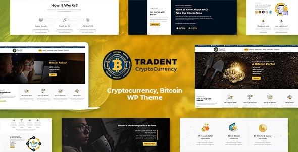 Tradent Nulled Cryptocurrency, Bitcoin WordPress Theme Free Download