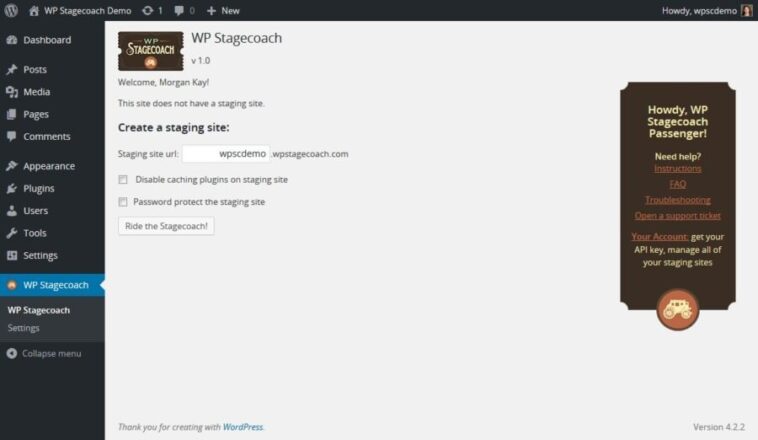 WP Stagecoach WordPress Staging Sites Made Easy Nulled Free Download