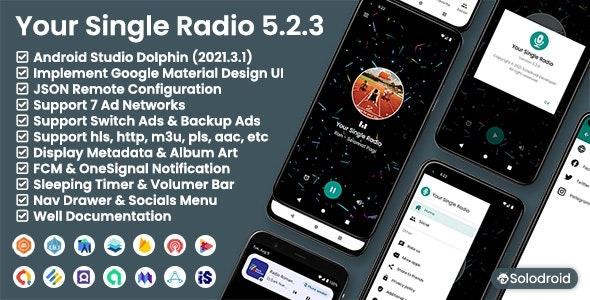 Your Radio App (Single Station) Nulled Free Download 