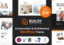 free download Buildy - Construction & Architecture WordPress Theme nulled