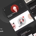 Evie Nulled Creative Network & Portfolio WordPress Theme Free Download