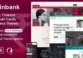 free download Finbank - Banking and Finance WordPress Theme nulled