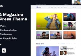 free download Newsify - Modern Magazine WordPress Theme nulled